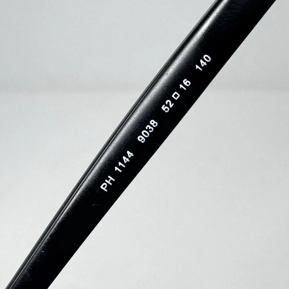Ralph Lauren PH1144 9038 Black Eyeglass Frames 52-16-140